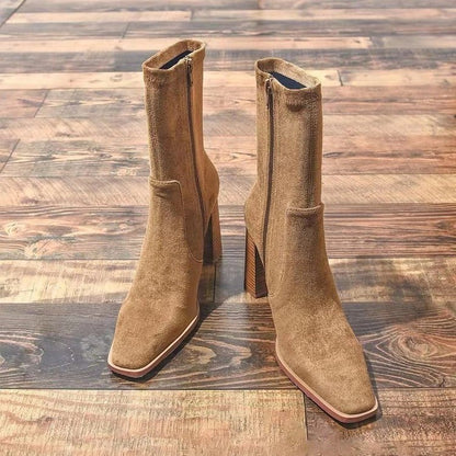 Andrea's™ | Stiefel mit Blockabsatz