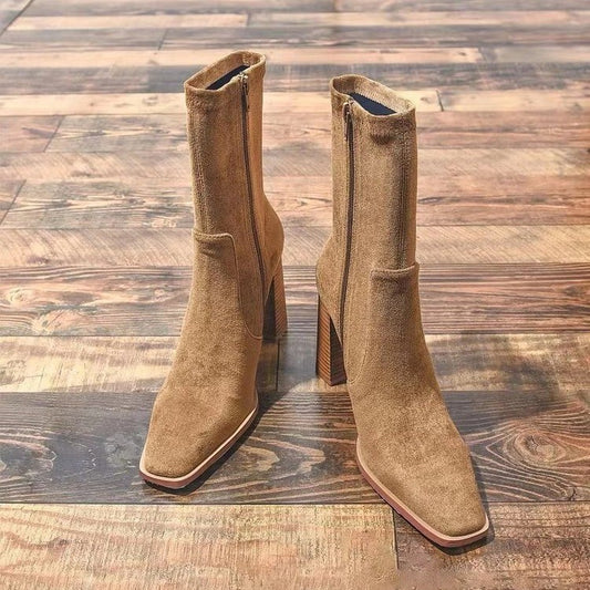 Andrea's™ | Stiefel mit Blockabsatz