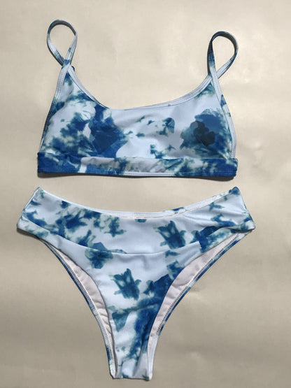 Gradient High Waist Bikini von Andrea Serena