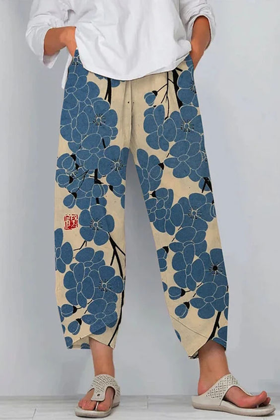 Artful Linen Andrea Serena 3D-Musterhose