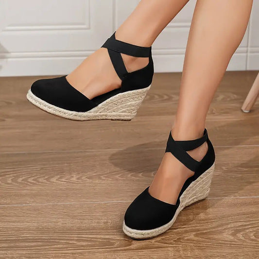 Chic Andrea Serena Plus Size Sports Sandals