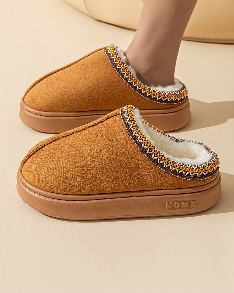 Andrea's™ | Rutschfeste, leichte, warme baumwollhausschuhe