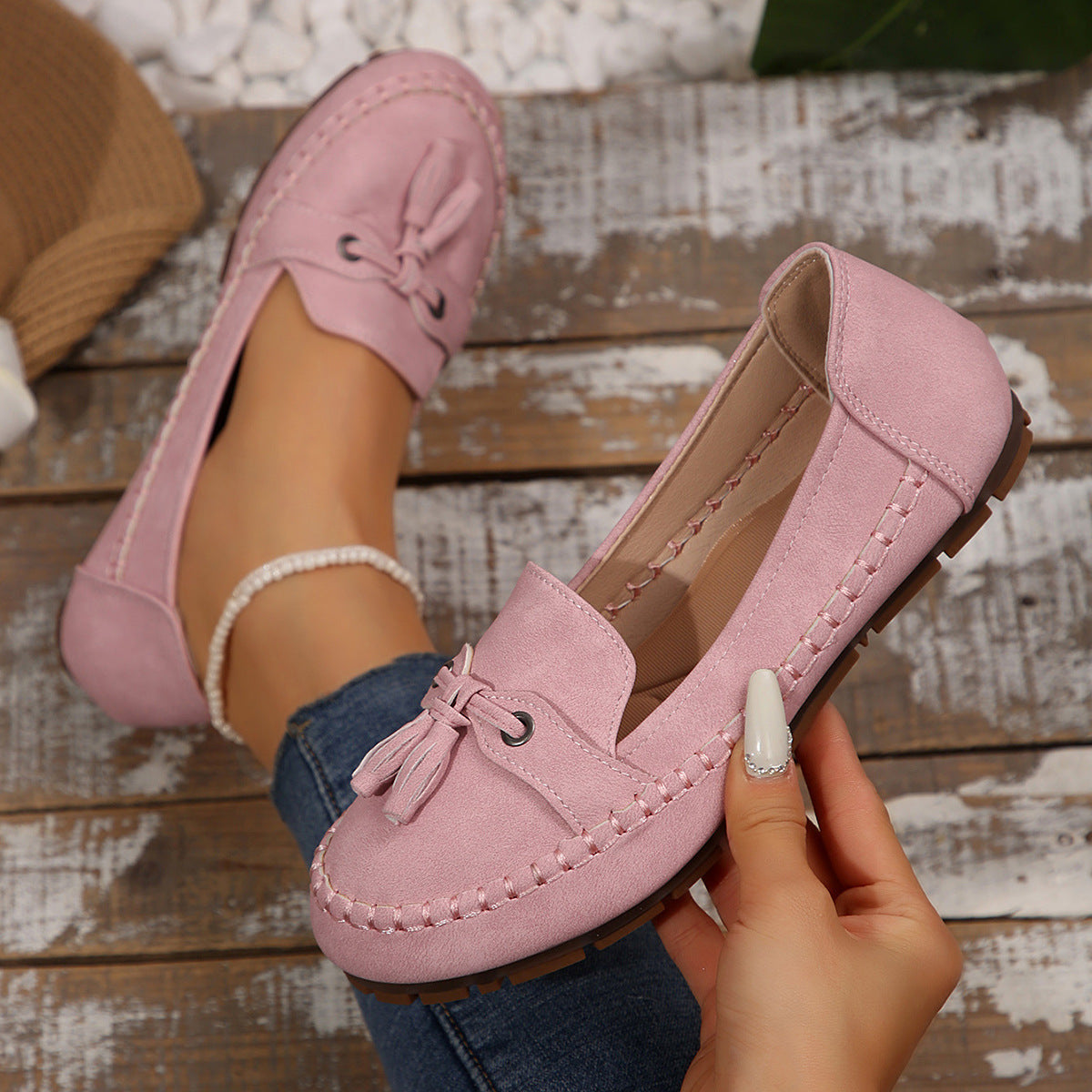 Klassischer Komfort: Andrea Serena Damen-Loafer