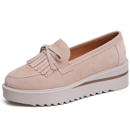 Andrea's™ | Damen-Slipper mit dicker Sohle und Schleifen-Quaste