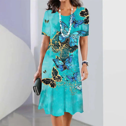Elegantes Sommerkleid in großen Größen von Andrea Serena