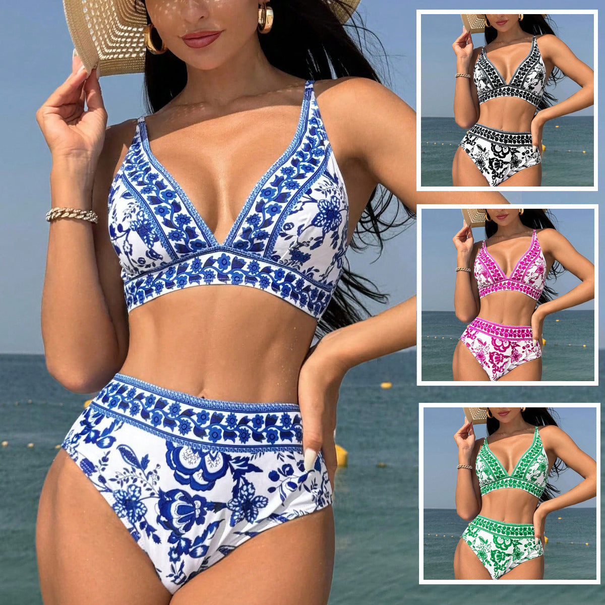 Pinterest-Inspired Andrea Serena High Waist Bikini