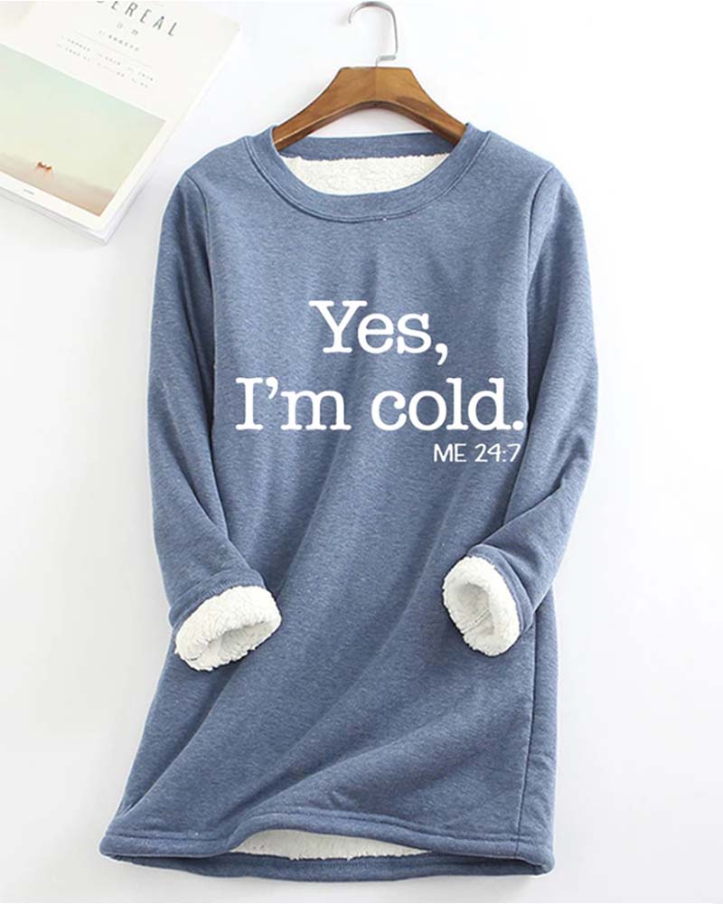 Andrea's™ | Freizeithose aus Fleece mit Buchstaben-Print