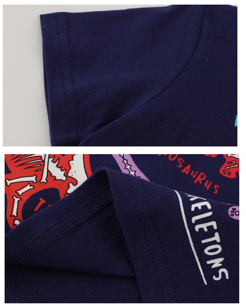 Andrea's™ | Leuchtendes Kinder-T-Shirt mit Dinosaurier-Aufdruck