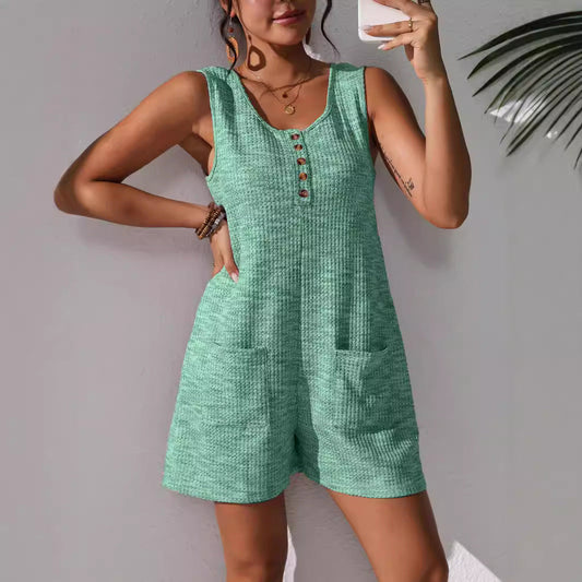 Chic Everyday Andrea Serena Pocket Jumpsuit