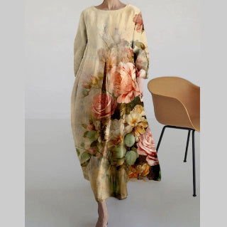 Andrea's™ | Bequemes geblümtes Sommer-Maxikleid