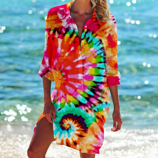 Andrea's™ | Sommerliches Hemdkleid