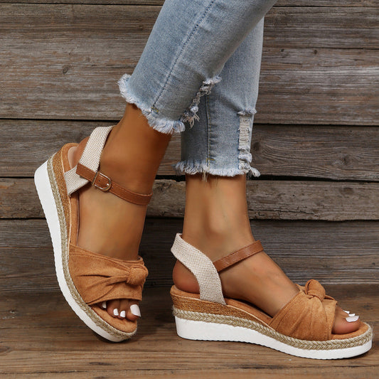 Chic Platform Sandals by Andrea Serena