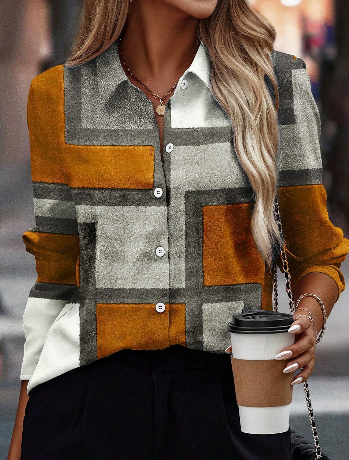 Andrea's™ | Damen-Shirt mit 3D-Digitaldruck