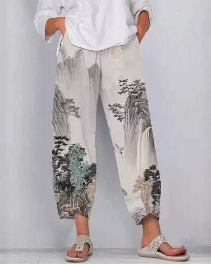 Artful Linen Andrea Serena 3D-Musterhose
