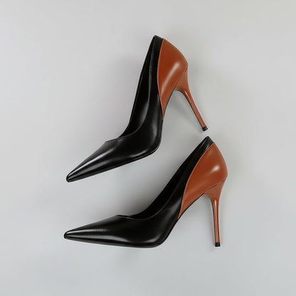 Retro Colorblock Stilettos von Andrea Serena