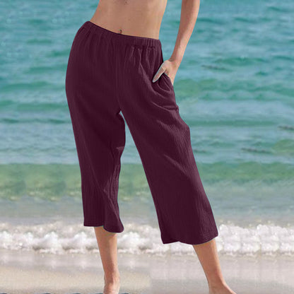 Andrea's™ | Faltenhose für den Sommer mit lockerem Schnitt
