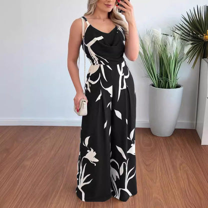 Schicker Jumpsuit mit weitem Bein von Andrea Serena