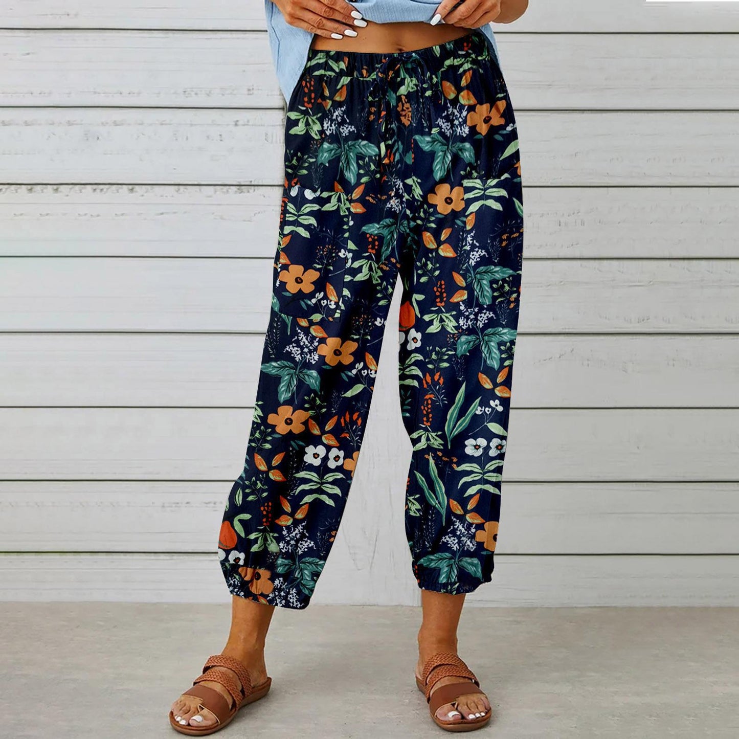 Boho-Blumen-Jumpsuit von Andrea Serena für jeden Tag