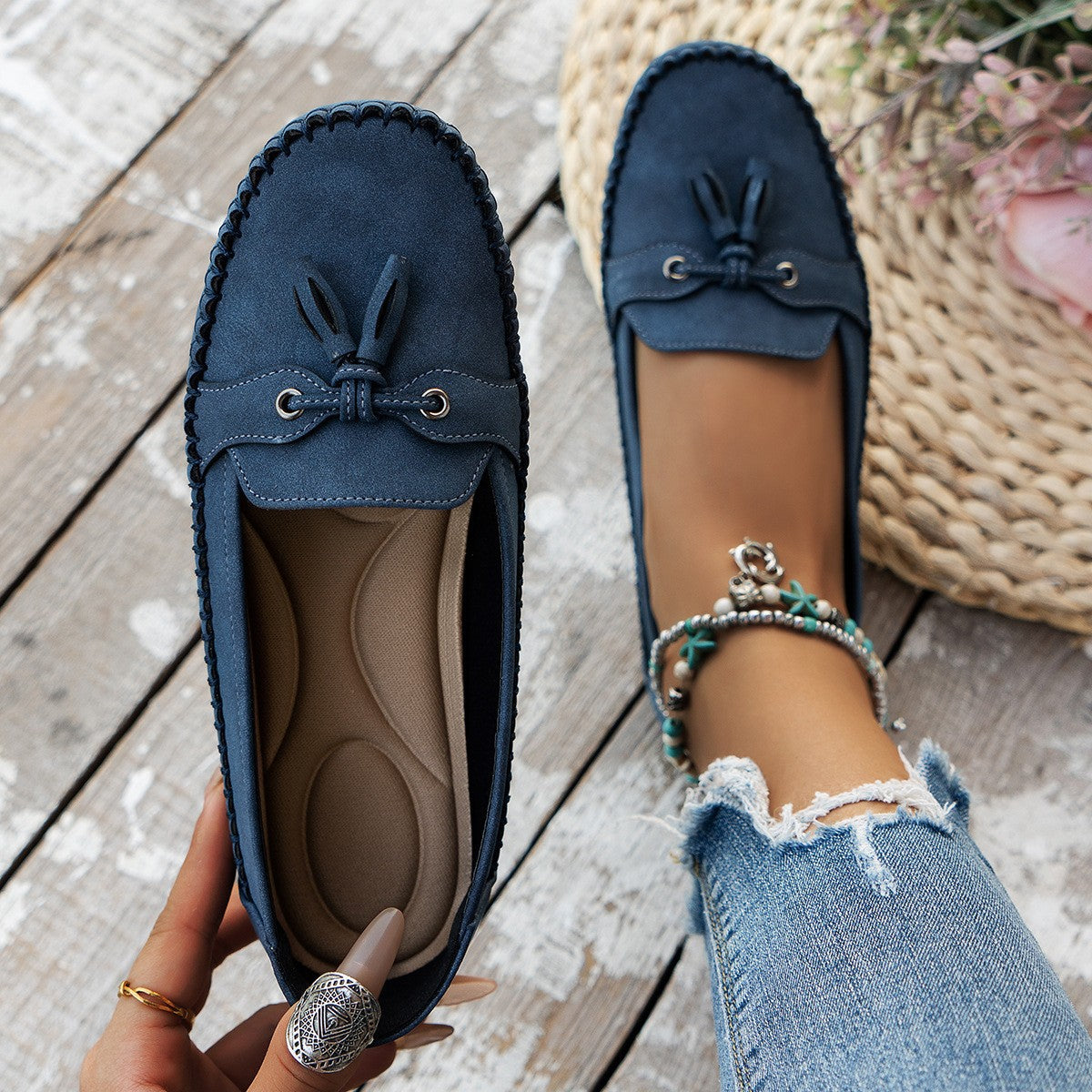 Klassischer Komfort: Andrea Serena Damen-Loafer
