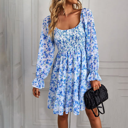 Boho-Kleid mit Blumenmuster von Andrea Serena