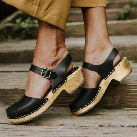 Andrea's™ | Damen-Plateausandalen mit geschlossenem Zehenbereich