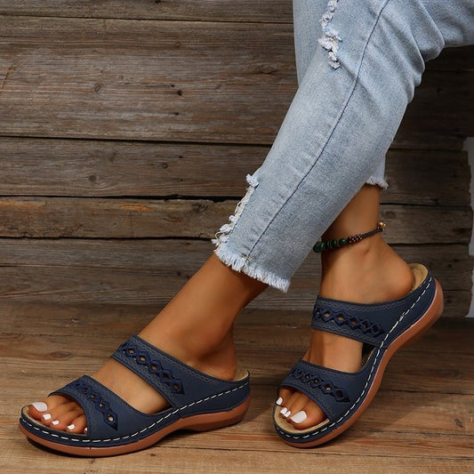 Andrea's™ | Frühlingshafte Damen-Plateauslipper