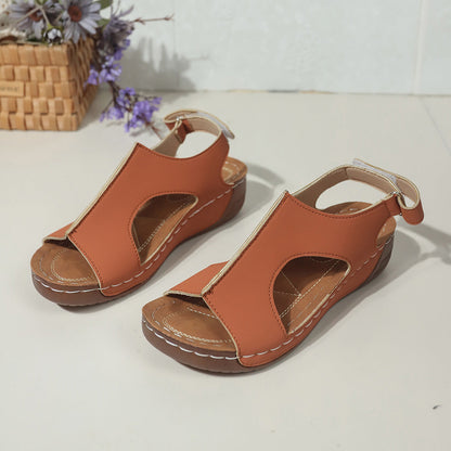 Komfortable Keilsandalen von Andrea Serena