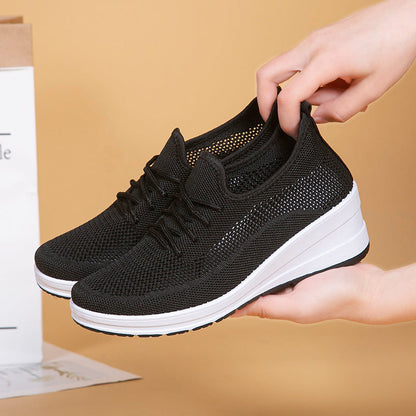 Atmungsaktive Mesh-Plateau-Wedges von Andrea Serena