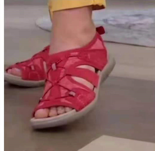 Andrea's™ | Römische Sandaletten mit Keilabsatz