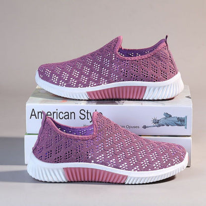 Atmungsaktive Andrea Serena Alltags-Slipper aus Mesh