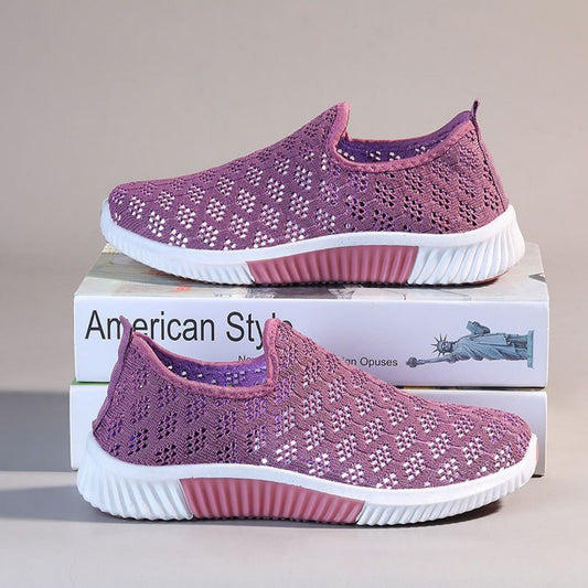 Atmungsaktive Andrea Serena Alltags-Slipper aus Mesh