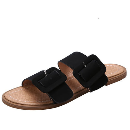 Elegante Andrea Serena Sandalen mit Schnallenriemen