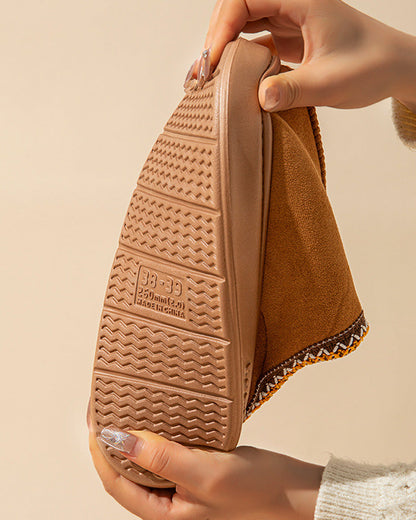 Andrea's™ | Rutschfeste, leichte, warme baumwollhausschuhe