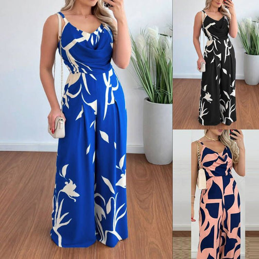 Schicker Jumpsuit mit weitem Bein von Andrea Serena