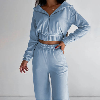 Andrea's™ | Bequemes zweiteiliges Sweatshirt-Outfit