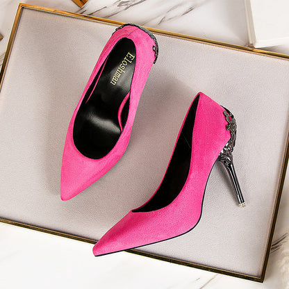 Elegante Wildleder-High Heels von Andrea Serena