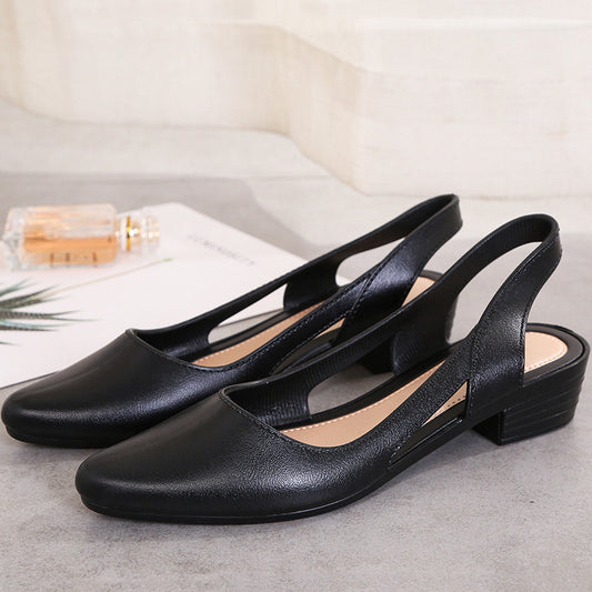 Andrea's™ | Slingback-Pumps mit niedrigem Blockabsatz