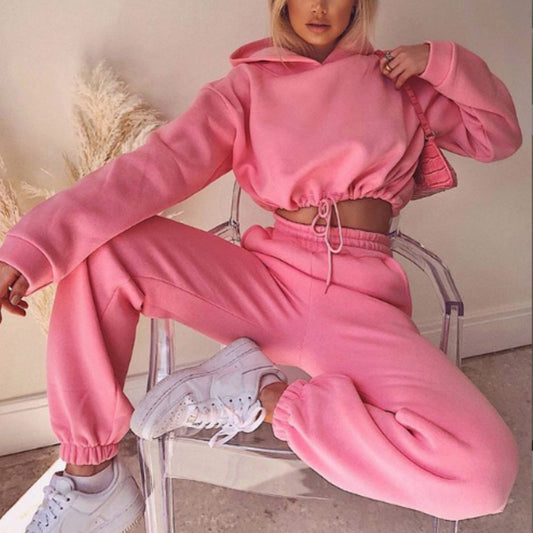Andrea's™ | Lässiges Hoodie- und Jogginganzug-Set