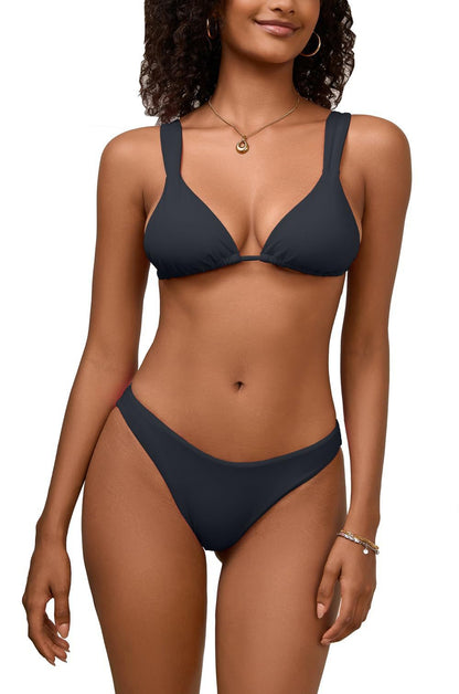 Eleganter Andrea Serena Bikini-Badeanzug mit Schnürung