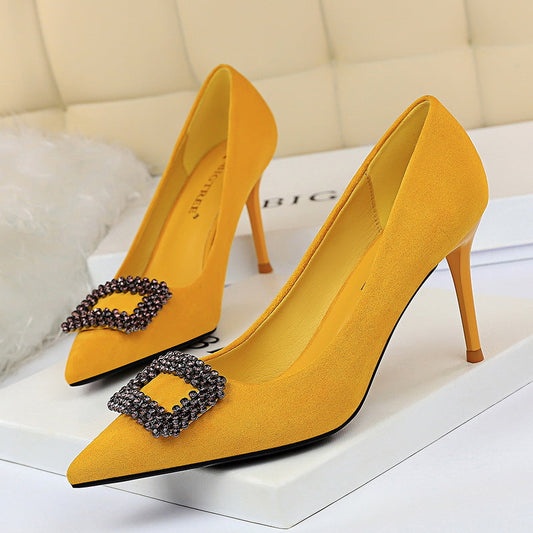 Elegante Strass-Stiletto-Pumps von Andrea Serena