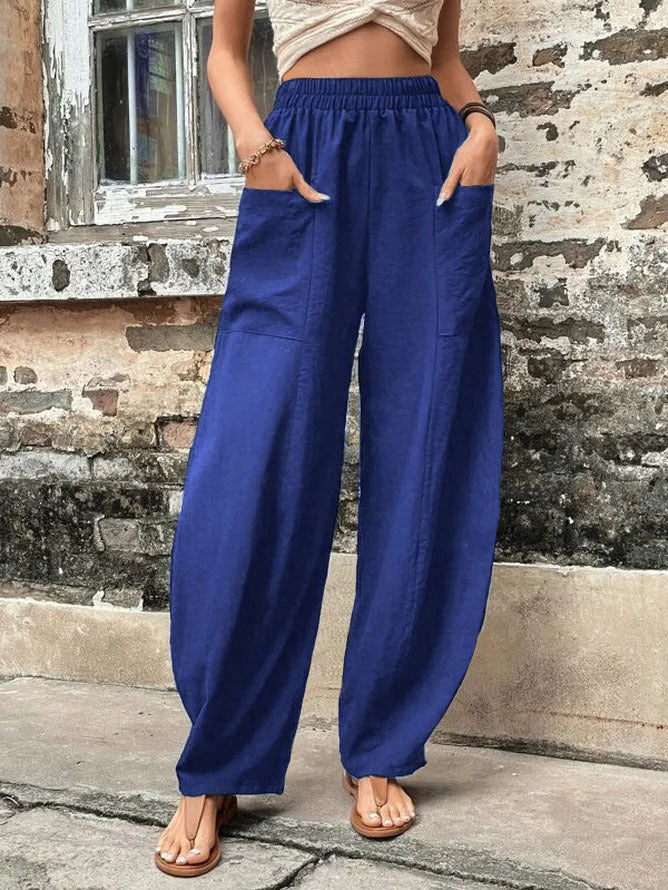 Andrea Serena Haremshose mit bequemer Passform und Taschen