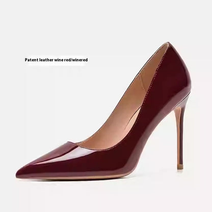 Elegante Andrea Serena Stiletto-Pumps aus Leder