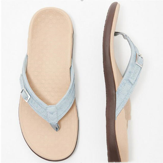 Andrea's™ | Bequeme flache Sandalen im Euro-Amerika-Stil