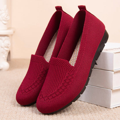 Atmungsaktive Andrea Serena Slipper aus Netzstoff