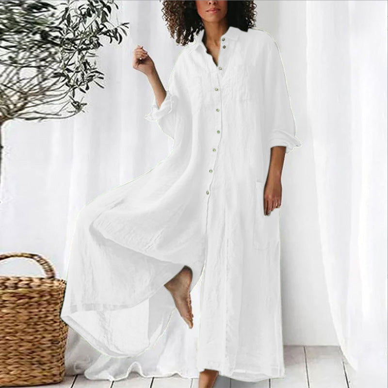 Andrea's™ | Lockerer Jumpsuit mit Stehkragen