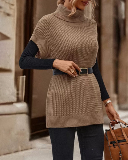 Andrea's™ | Komfortabler Pullover mit hohem Kragen