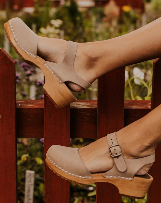 Andrea's™ | Damen-Plateausandalen mit geschlossenem Zehenbereich