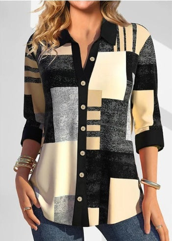 Andrea's™ | 3D-gedrucktes Langarmshirt