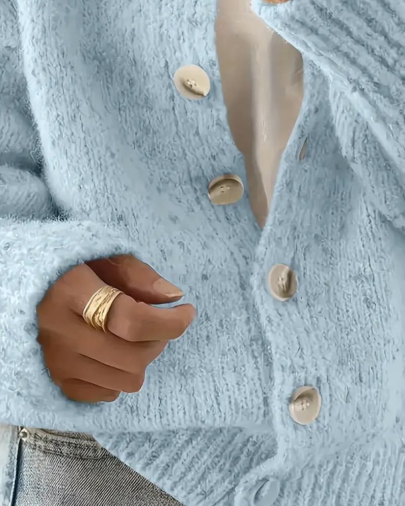 Andrea's™ | Bequemer Uni-Cardigan