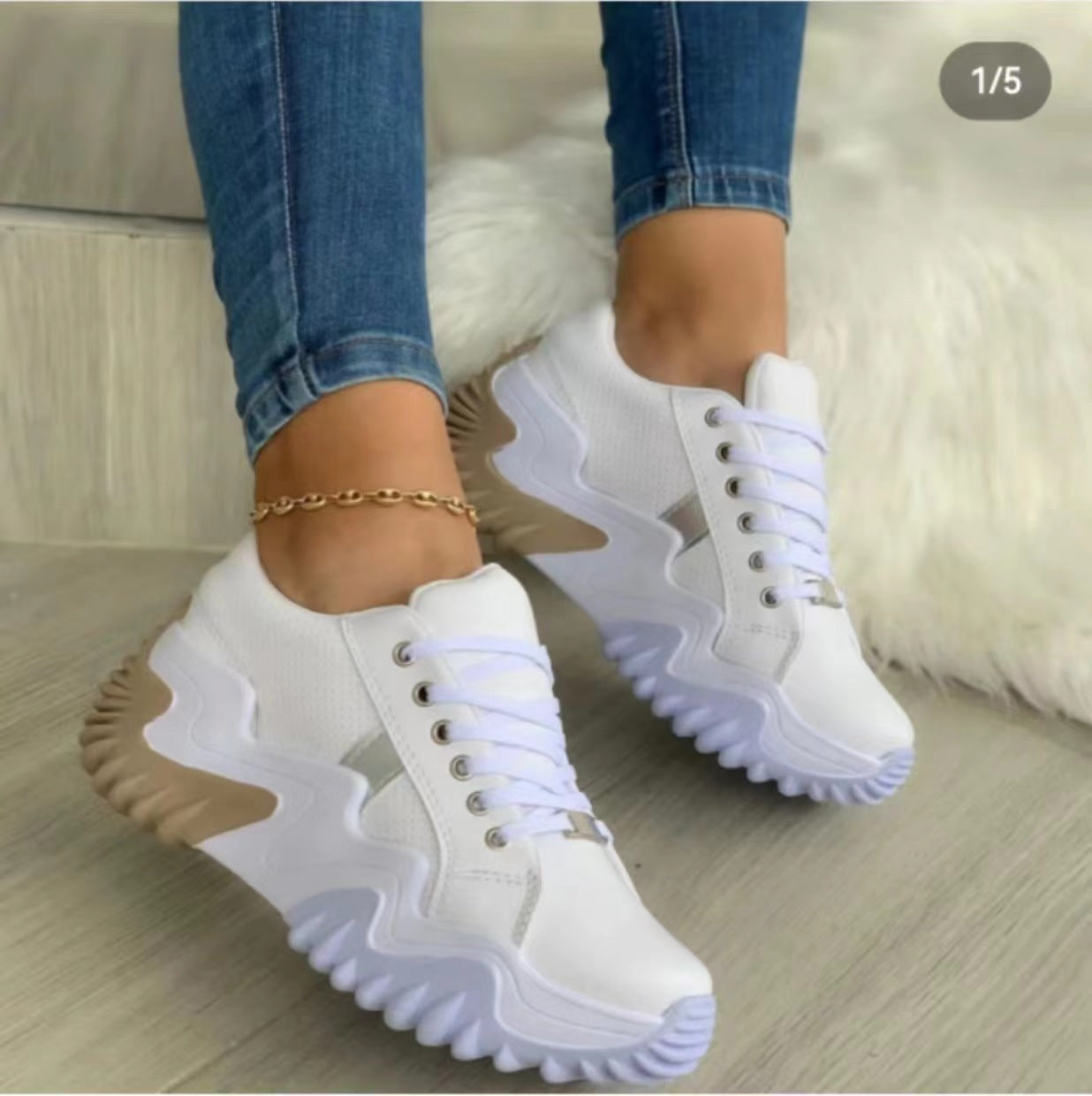 Andrea's™ | Dicke Sohle Serrated Daddy-Schuhe